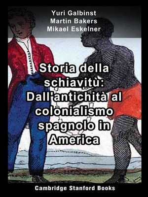 cover image of Storia della schiavitù